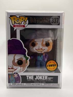 Funko Pop! Heroes Batman 1989 The Joker #337 Limited Edition Chase